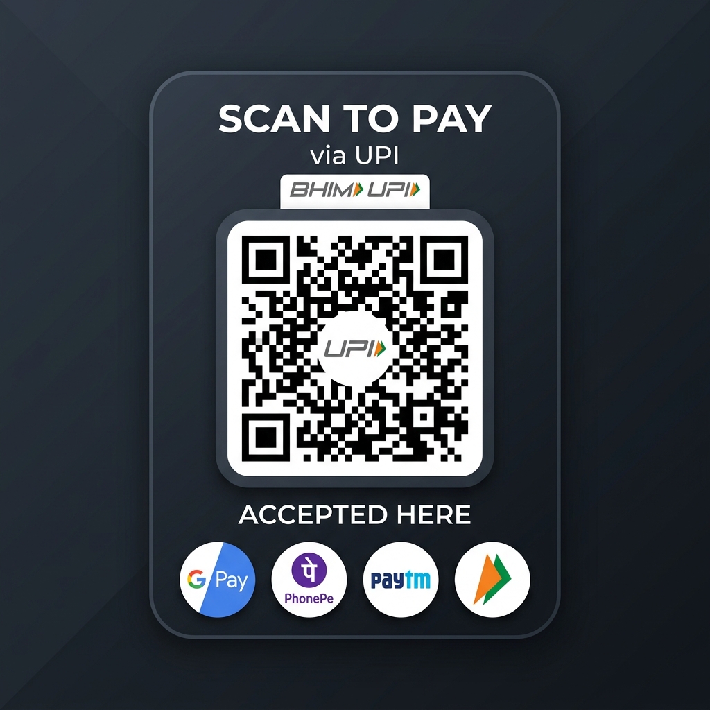 UPI Scan QR Code